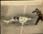 1975 All-Star Game Pete Rose Craig Nettles "The Chicago Sun-Times Archives" Original Photo (Chicago Sun-Times Hologram/MEARS Photo LOA)