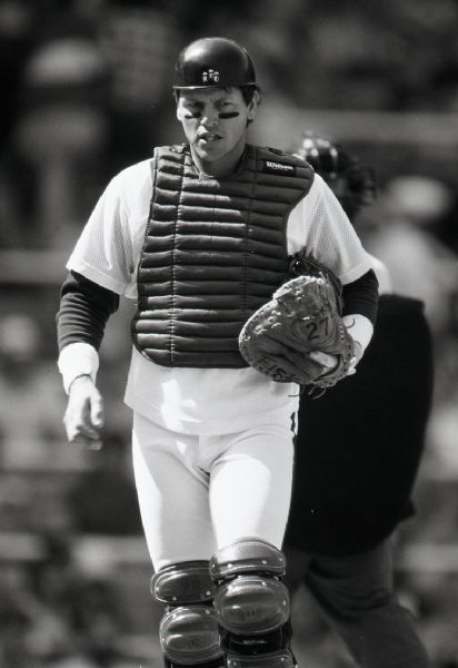 1989-93 Carlton Fisk Chicago White Sox "The Sporting News" Original 2.75" x 4" Black And White Negative (The Sporting News Collection/MEARS Auction LOA) 