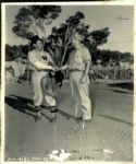 1940s circa Washington Senators Player and Serviceman "The Sporting News Collection Archives" Original 4" x 4.5" Photo (Sporting News Collection Hologram/MEARS Photo LOA)
