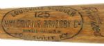 1961-64 Don Mossi H&B Louisville Slugger Professional Model Game Used Bat - MEARS A7