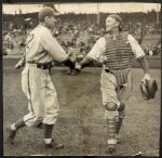 1939-40 Gabby Hartnett Chicago Cubs "Chicago Sun-Times Archives" Original Photo (Chicago Sun-Times Hologram/MEARS Photo LOA)