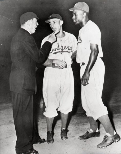 1947-56 Jackie Robinson Brooklyn Dodgers "The Sporting News" Original 3" x 3.75" Black And White Negative (The Sporting News Collection/MEARS Auction LOA) 