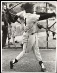 1958-71 Depiction of Willie Mays San Francisco Giants 11" x 14" Arthur Rickerby Studio Print