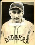 1934 Phillip Page Brooklyn Dodgers "The Sporting News Collection Archives" Original Photo (Sporting News Collection Hologram/MEARS Photo LOA)