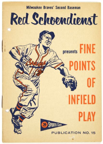 1958 Red Schoendienst Milwaukee Braves Fine Points of Infield Play Tutorial
