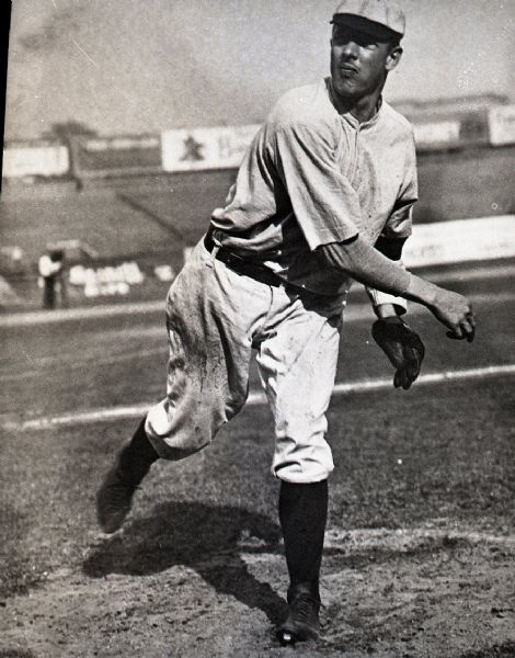 1900s circa Christy Mathewson New York Giants "The Sporting News" Original 3" x 4" Black And White Negative (The Sporting News Collection/MEARS Auction LOA)