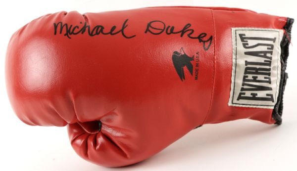 Michael Dokes Signed Everlast Boxing Glove - JSA 