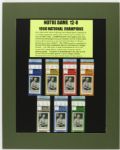 1988 Notre Dame Undefeated Season Run of 7 Home Tickets  In Display 