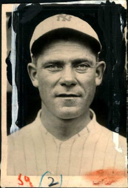 1921 circa Jack Quinn New York Yankees "The Sporting News Collection Archives" Original 3.5" x 5" Photo (Sporting News Collection Hologram/MEARS Photo LOA)