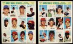 1969 Baseball Stars Official Photostamps - Lot of 18
