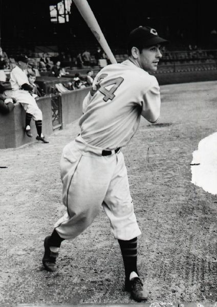 1938 Lou Boudreau Cleveland Indians "The Sporting News" Original 2.75" x 3.75" Black And White Negative (The Sporting News Collection/MEARS Auction LOA) 