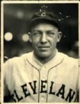 1919-28 circa George Uhle Cleveland Indians Charles Conlon "TSN Collection Archives" Original 6.5" x 8.5" Generation 1 Photo (Sporting News Collection Hologram/MEARS Photo LOA)