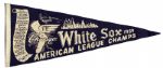 1959 Chicago White Sox American League Champions Scroll Pennant Full Size 