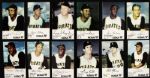 1968 Pittsburgh Pirates KDKA Team Set of 23 w/ Roberto Clemente Willie Stargell 