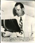 1947-51 Hank Greenberg Cleveland Indians "The Sporting News Collection Archives" Original Photos (Sporting News Collection Hologram/MEARS Photo LOA) - Lot of 9