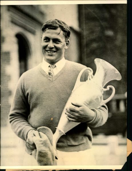 1927 Bobby Jones Souther Open "The Sporting News Collection Archives" Original Photo (Sporting News Collection Hologram/MEARS Photo LOA)