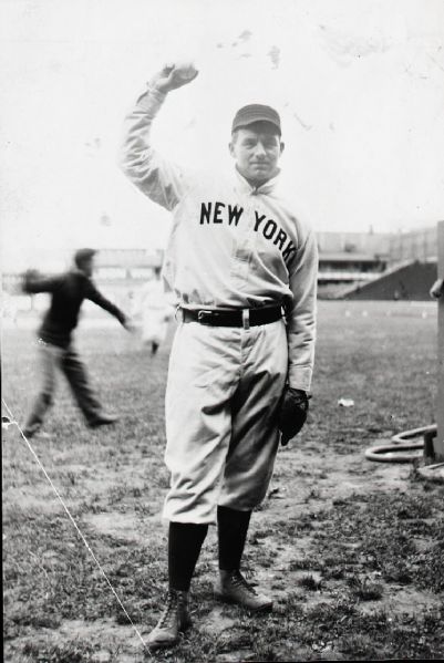 1903-08 Joe McGinnity New York Giants "The Sporting News" Original 2.5" x 3.75" Black And White Negative (The Sporting News Collection/MEARS Auction LOA) 