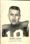 1965 Johnny Unitas Baltimore Colts "The Sporting News Collection Archives" Original Photo (Sporting News Collection Hologram/MEARS Photo LOA)