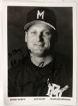 2000s Jeromy Burnitz Milwaukee Brewers Game Worn Fielder's Glove With Signed Letter to Shaquille O'Neal - JSA  & MEARS LOA
