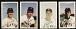 1971 San Francisco Giants Ticketron Postards - Lot of 10 With Willie Mays Gaylord Perry 