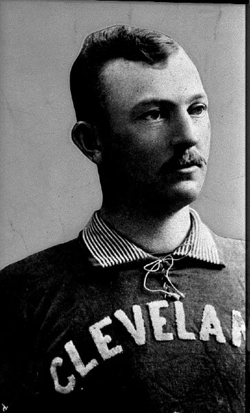 1891 Cy Young Cleveland Spiders "The Sporting News" Original 2" x 2.75" Black And White Negative (The Sporting News Collection/MEARS Auction LOA) 