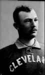 1891 Cy Young Cleveland Spiders "The Sporting News" Original 2" x 2.75" Black And White Negative (The Sporting News Collection/MEARS Auction LOA) 
