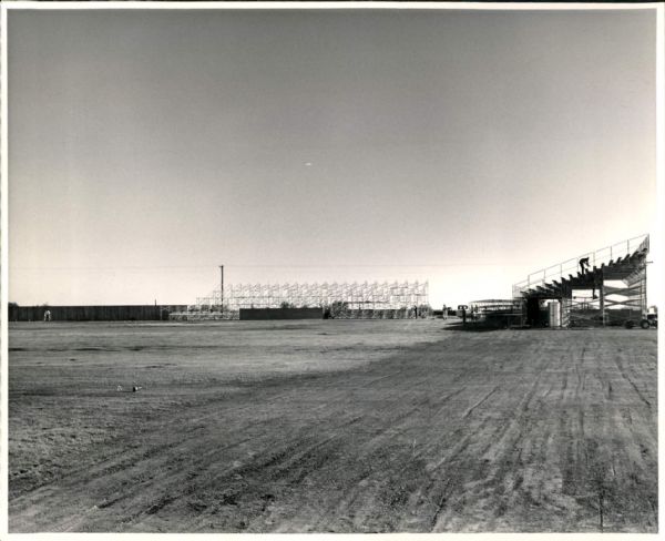 1961 Apache Stadium Houston Colt .45s Spring Training Field "The Sporting News Collection Archives" Original 7.5" x 9.5" Photo (Sporting News Collection Hologram/MEARS Photo LOA)