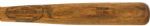 1961-64 Don Mossi H&B Louisville Slugger Professional Model Game Used Bat - MEARS A7