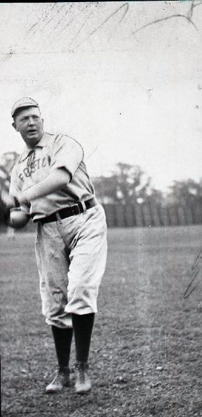 1905-07 Cy Young Boston Red Sox "The Sporting News" Original 1.5" x 3" Black And White Negative (The Sporting News Collection/MEARS Auction LOA) 