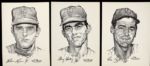 1969 New York Mets A Portfolio of Stars 9 x 12 Prints - Complete set of 20 with Folder -