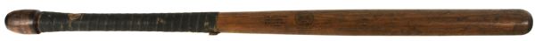 1910-20 Spalding Indoor Mushroom Bat