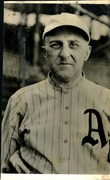 1930s circa Hyman Pearlstone Philadelphia Athletics Uniform "The Sporting News Collection Archives" 1950 Print (Sporting News Collection Hologram/MEARS Photo LOA)
