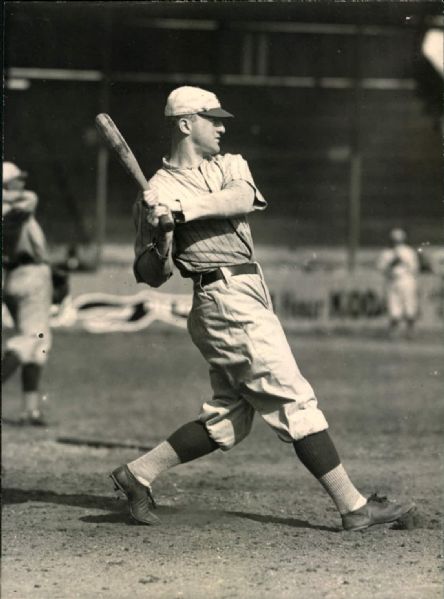 1919-20 Frankie Frisch New York Giants "The Sporting News Collection Archives" Original Photo (Sporting News Colleciton Hologram/MEARS Photo LOA)