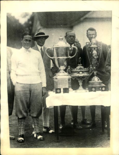 1925 Bobby Jones American Amateur Golf Championship "The Sporting News Collection Archives" Original Photo (Sporting News Collection Hologram/MEARS Photo LOA)