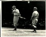 1947 Harry Walker Philadelphia Phillies "The Sporting News Collection Archives" Original Photos (Sporting News Collection Hologram/MEARS Photo LOA) - Lot of 2