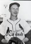 1946-55 Red Schoendienst St. Louis Cardinals "The Sporting News" Original 3" x 4" Black And White Negative (The Sporting News Collection/MEARS Auction LOA) 