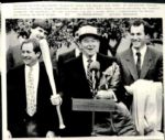 1967-85 Ronald Reagan with World Series and Super Bowl Champions "TSN Collection Archives" Original Photos (TSN Collection Hologram/MEARS Photo LOA) - Lot of 6