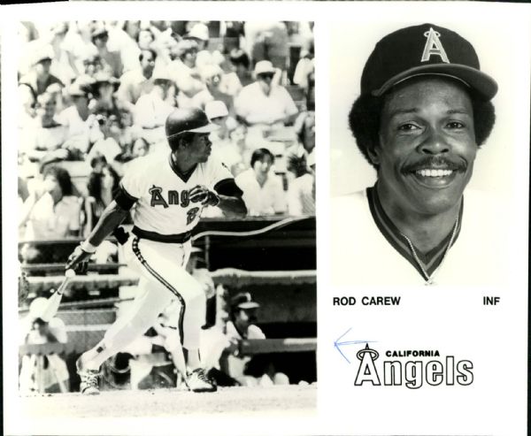 1968-92 Rod Carew Minnesota Twins California Angels "The Sporting News Collection Archives" Original Photos (Sporting News Collection Hologram/MEARS Photo LOA) - Lot of 31