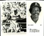 1968-92 Rod Carew Minnesota Twins California Angels "The Sporting News Collection Archives" Original Photos (Sporting News Collection Hologram/MEARS Photo LOA) - Lot of 31