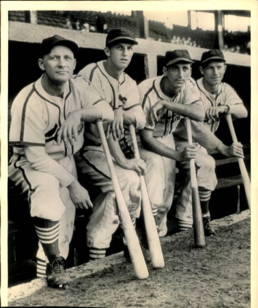 1943 Cardinals Sluggers "The Sporting News Collection Archives" 8" x 9.75" Photo (Sporting News Collection Hologram/MEARS Photo LOA)