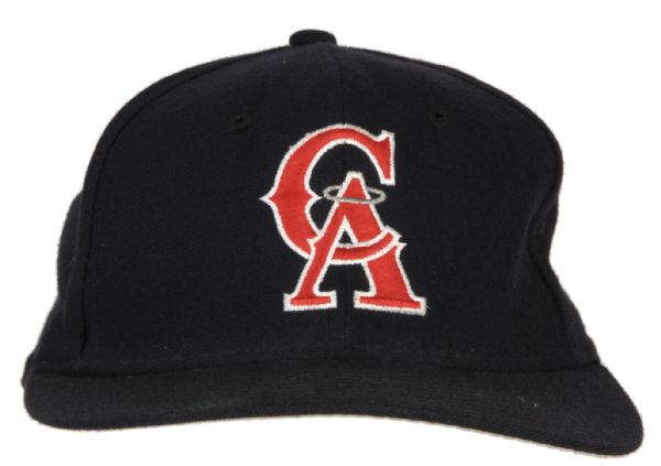 1993-95 California Angels Game Worn Cap Attributed to #43 (MEARS Auction LOA)