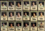 1968 Detroit Free Press Bubblegumless Tigers Cards 