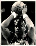 1988-91 circa Moses Malone Atlanta Hawks 8" x 10" Photo SPORT Magazine Collection (MEARS Photo LOA)