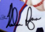 1980s Nolan Ryan Houston Astros Signed Plate & Wade Boggs Boston Red Sox Plate - MEARS LOA