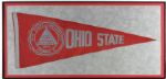 1970s Ohio State University Full Size Pennant - 28"