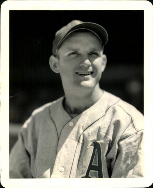 1940-41 Al Rubeling Philadelphia Athletics "The Sporting News Collection Archives" Original Photo (Sporting News Collection Hologram/MEARS Photo LOA)