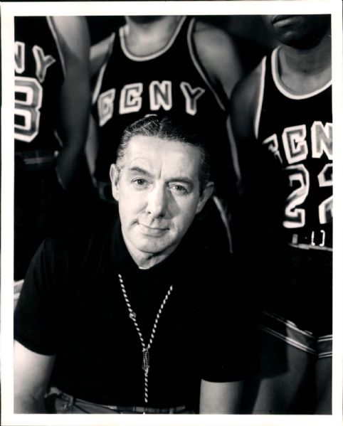 1935-45 Nat Holman City College of New York "SPORT Magazine Collection Archives" Original Photo (MEARS Photo LOA)
