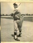 1933-34 circa Johnny Moore Cincinnati Reds The Sporting News Collection Archives Original 7.5 x 10 Photo (Sporting News Collection Hologram/MEARS Photo LOA) - Lot of 2