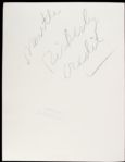 1960s Depiction of Mickey Mantle New York Yankees 11 x 14 Arthur Rickerby Studio Print