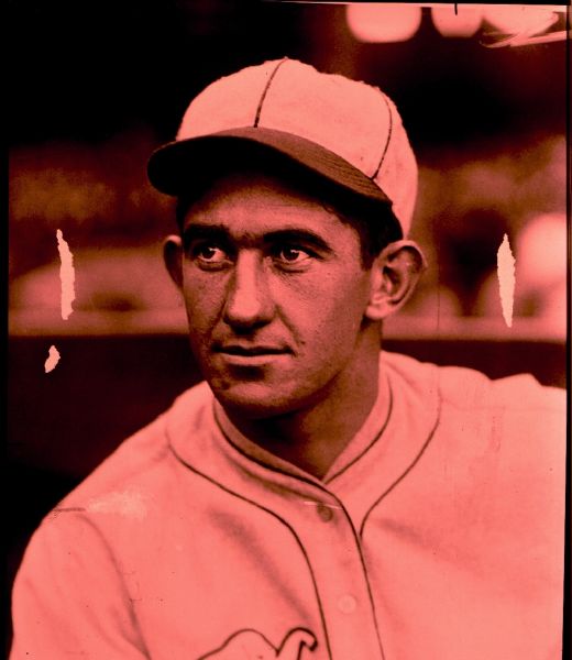 1925-27 Mickey Cochrane Philadelphia Athletics "The Sporting News" Original 3.25" x 4" Black And White Negative (The Sporting News Collection/MEARS Auction LOA) 